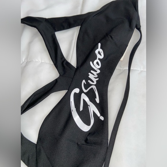 Black Bikini Skirt Set Gsuwoo - Picture 6 of 8